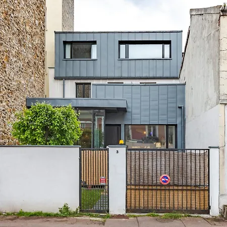 Superbe Maison D'architecte Familiale Pres De Paris 빌라 *