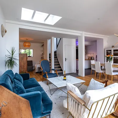 Superbe Maison D'architecte Familiale Pres De Paris 빌라